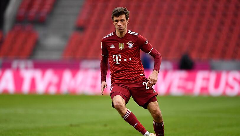 Thomas Müller steht mit dem FC Bayern München vor der zehnten Meisterschaft in Folge.