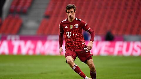 Thomas Müller steht mit dem FC Bayern München vor der zehnten Meisterschaft in Folge.