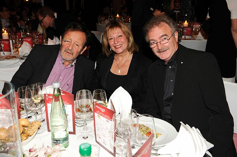 Gernot Roll, Jo Baier und Frau Gertrud