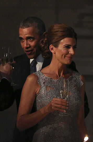 Sehen Sie hier weitere Bilder vom Bankett und Tango-Auftritt des US-Präsidenten in Argentinen.
