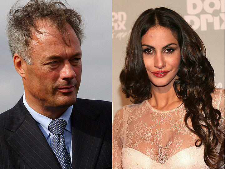 Der ehemalige Hamburger Innensenator Ronald Schill (55) und dessen Begleiterin Janina Youssefian (31).