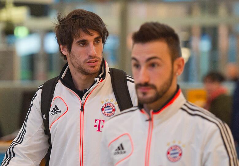 Der FC Bayern vor dem Abflug ins Trainingslager nach Doha.