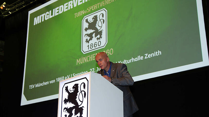 Weitere Bilder von der Mitgliederversammlung des TSV 1860 München.
