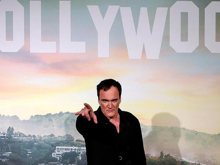 Regisseur Quentin Tarantino bei der italienischen Premiere seines Films "Once Upon a Time in Hollywood".