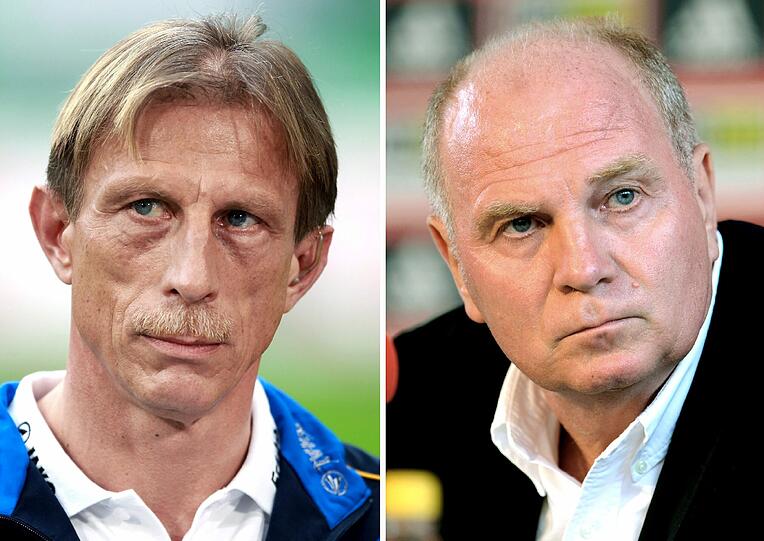 Seit ihrem legendären Verbalfight im Titelkampf 1988/89 sind sich Christoph Daum und Uli Hoeneß spinnefeind.