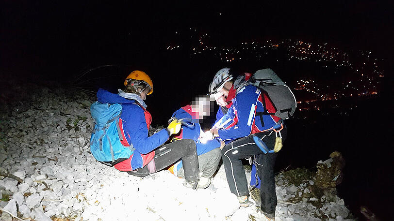 Bergwacht und Bundeswehr retteten den 16-Jährigen mithilfe eines Hubschraubers.