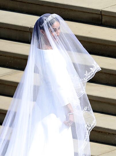 Das Hochzeitskleid von Meghan Markle wurde von der renommierten britischen Designerin Clare Waight Keller entworfen.