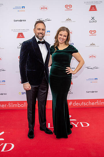 Steven Gätjen und Nina Eichinger Steven Gätjen und Nina Eichinger