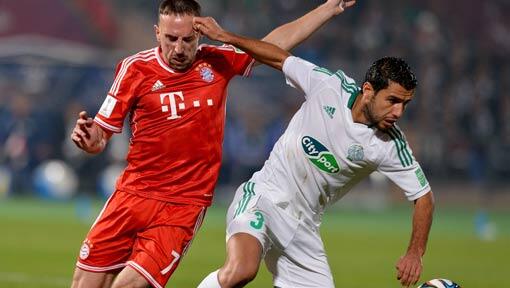 Franck Ribéry ist kaum zu stoppen. Franck Ribéry ist kaum zu stoppen.