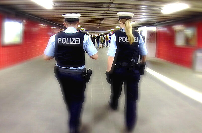 Ein "streikender" Fahrgast kommt den Beamten der Bundespolizei eher selten unter. (Archivbild)