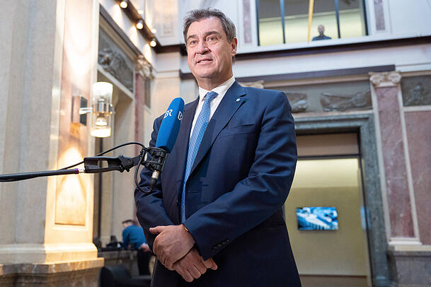 Macht sich für eine Zusammenlegung von Bundesländern stark: CSU-Chef Markus Söder. Macht sich für eine Zusammenlegung von Bundesländern stark: CSU-Chef Markus Söder.