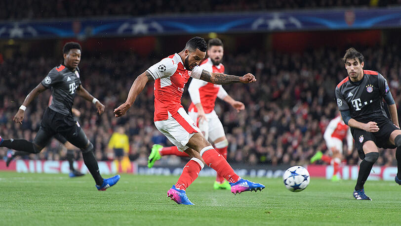 Torschütze zum 1:0: Theo Walcott.