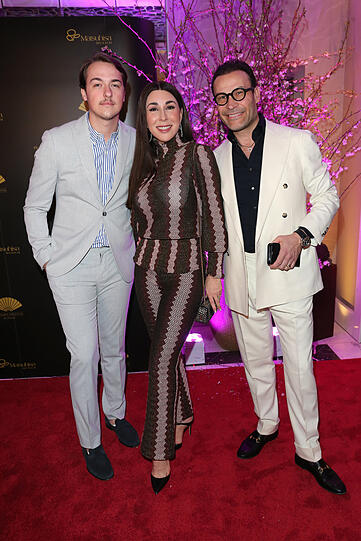 Vincent Stecher, Judith Williams und Alexander Klaus Stecher