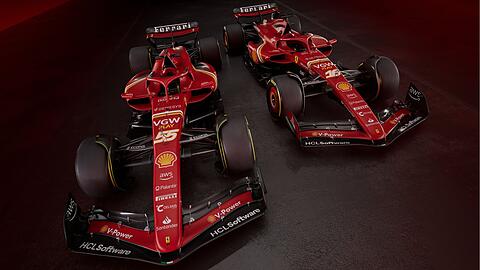 Ferrari hat seinen neuen Boliden für die Formel-1-Saison 2024 vorgestellt.