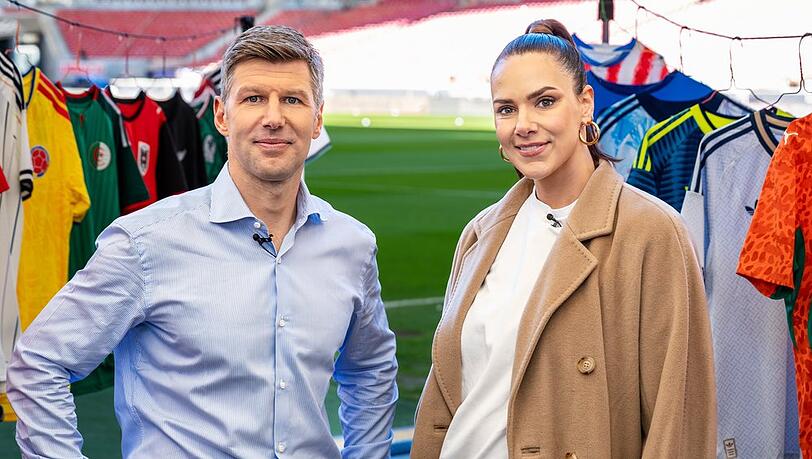Thomas Hitzlsberger und Esther Sedlaczek reisen f&uuml;r die ARD durch Nordamerika.