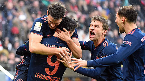 Der FC Bayern gewinnt gegen Mainz 05 mit 3:1.