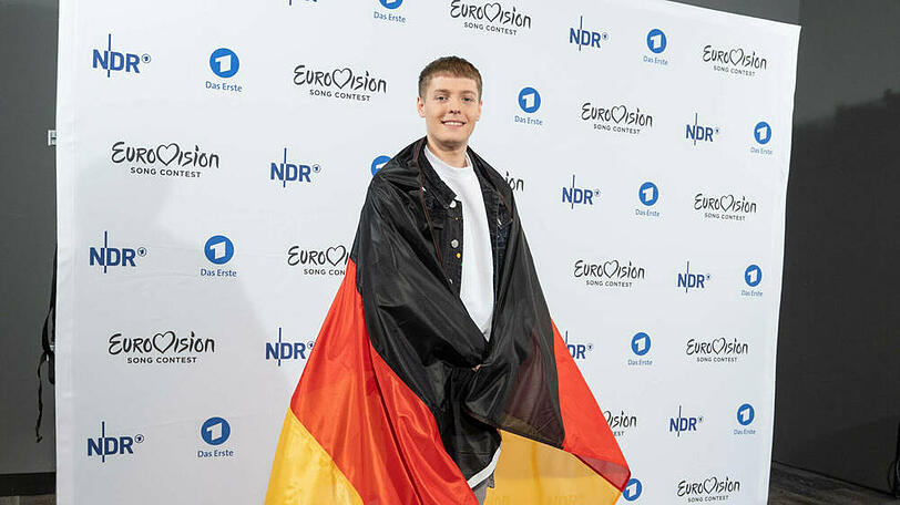 Er hätte Deutschland beim ESC 2020 im Mai in Rotterdam vertreten: Ben Dolic bei der Präsentation im Februar in Hamburg.