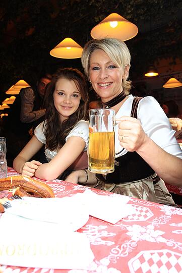 Claudia Jung mit Tochter Anna