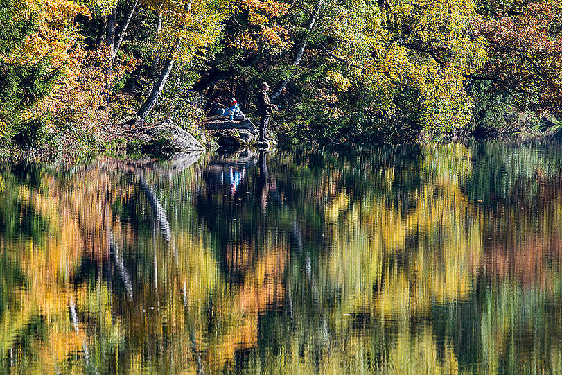 Impressionen vom Höllensteinsee nahe Viechtach