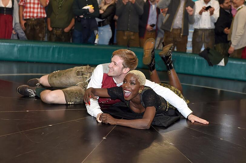 Timur Bartels und Nikeata Thompson