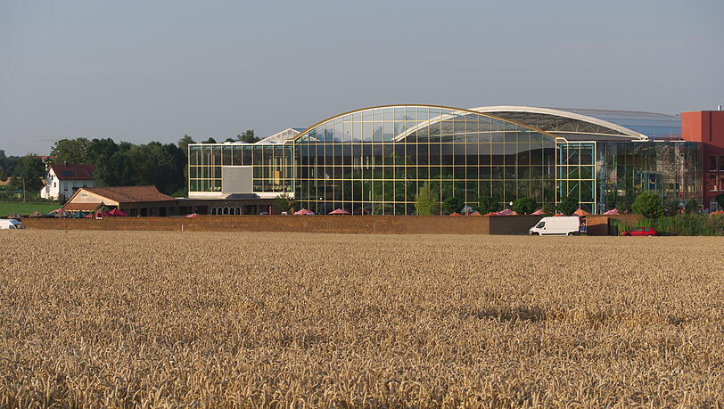 Blick auf die Therme Erding. (Archivbild)