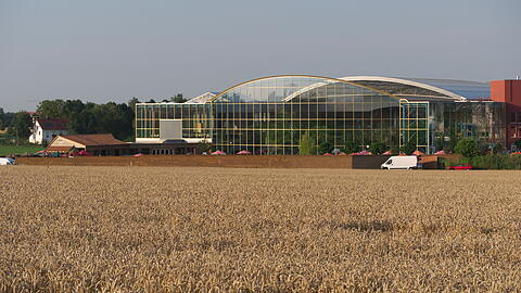 Blick auf die Therme Erding. (Archivbild)