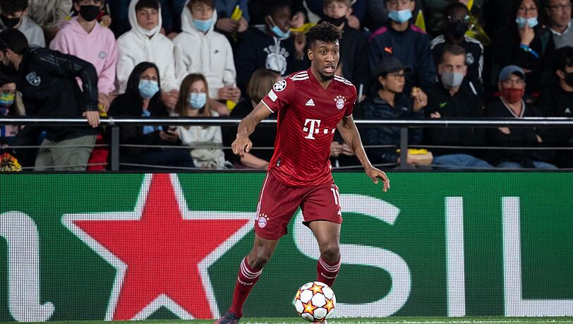 Kingsley Coman hat sich am vorletzten Spieltag der vergangenen Saison eine Rote Karte abgeholt.