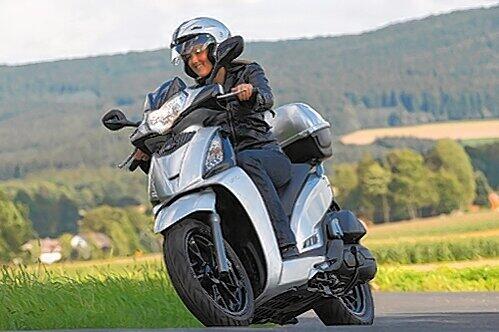 Der Kymco People GT 125i.