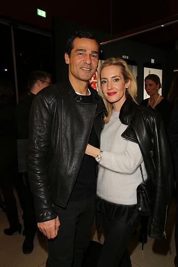 Erol Sander mit Ehefrau Caroline Goddet