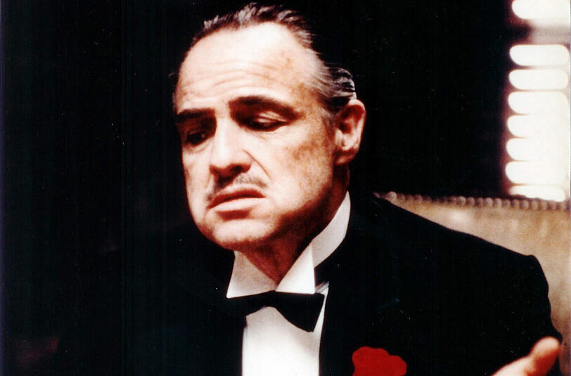 Marlon Brando in "Der Pate"