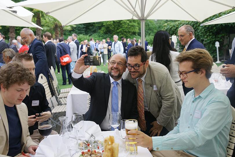 Martin Schulz war am Montag auch in München.