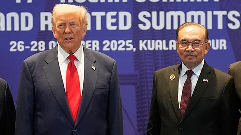 Trump ist Ehrengast bei Asean-Gipfel in Malaysia.