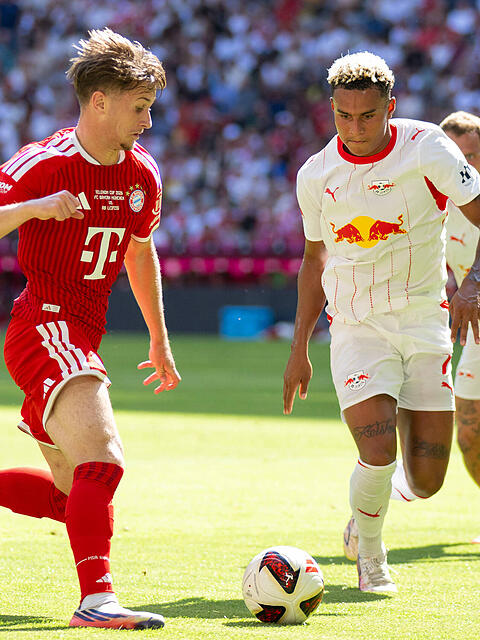 Gegen RB Leipzig zuletzt auf der Au&szlig;enbahn unterwegs: Talent Tim Binder.