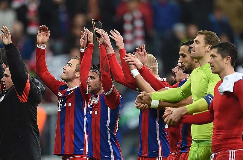 Über-Bayern: Mit dem sportlichen Erfolg kommt steigen auch die Einnahmen.