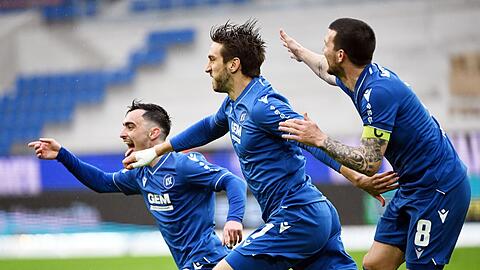 Der Karlsruher SC drehte die Partie daheim gegen Bielefeld zu seinen Gunsten.
