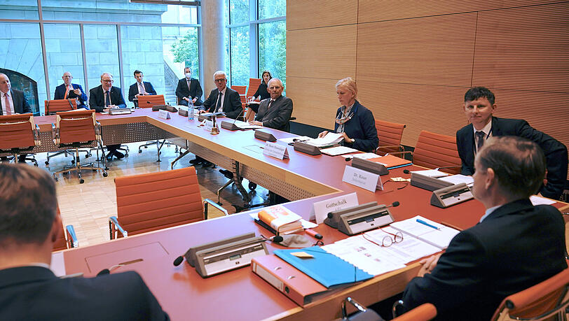 Blick auf die konstituierende Sitzung des Untersuchungsausschusses zu Wirecard.