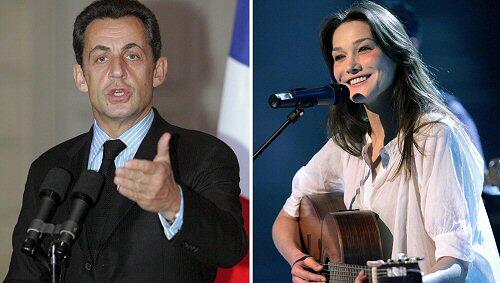 Auf Distanz? - Nicolas Sarkozy und Carla Bruni Auf Distanz? - Nicolas Sarkozy und Carla Bruni