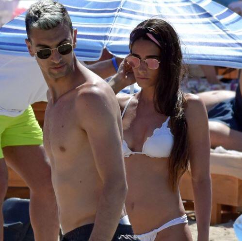 Javier Pastore hat Chiara Picone an seiner Seite.