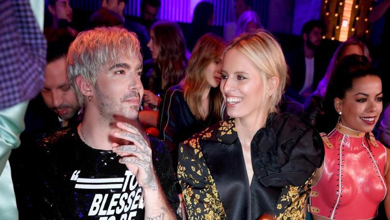 Bill Kaulitz (l.) und Karolina Kurkova auf der Berlin Fashion Week. Bill Kaulitz (l.) und Karolina Kurkova auf der Berlin Fashion Week.