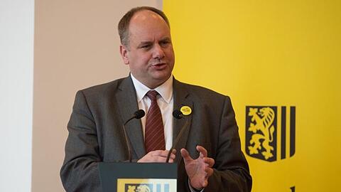 Dresdens Oberbürgermeister Dirk Hilbert: "Arbeit für ein offenes, lebenswertes und demokratischen Dresden fortsetzen".