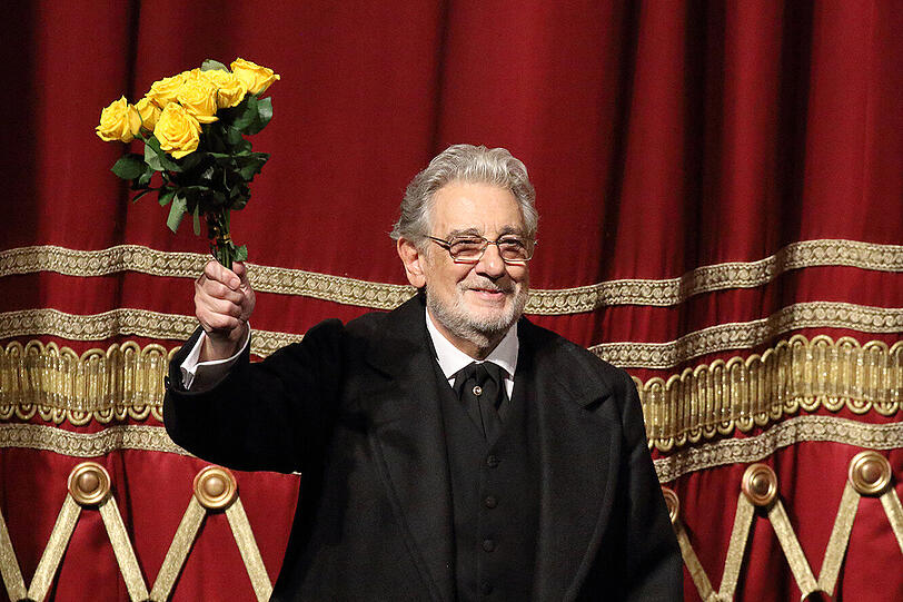 Placido Domingo in "La traviata"