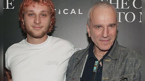 Daniel Day-Lewis (r.) mit seinem Sohn Ronan.