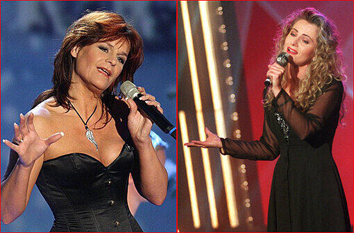 Andrea Berg und Nicole wurden über Monate bedroht.
