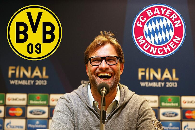 Jürgen Klopp sagte auf der Pressekonferenz am Mittwoch: &bdquo;Die Bayern fühlen sich in Sicherheit. Wir denken nicht, dass wir einfach so etwas gewinnen.&rdquo;