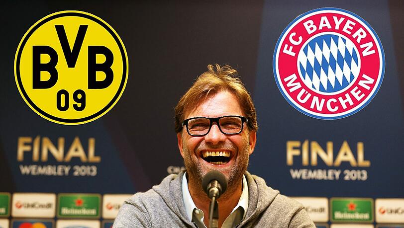 Jürgen Klopp sagte auf der Pressekonferenz am Mittwoch: „Die Bayern fühlen sich in Sicherheit. Wir denken nicht, dass wir einfach so etwas gewinnen.” Jürgen Klopp sagte auf der Pressekonferenz am Mittwoch: „Die Bayern fühlen sich in Sicherheit. Wir denken nicht, dass wir einfach so etwas gewinnen.”