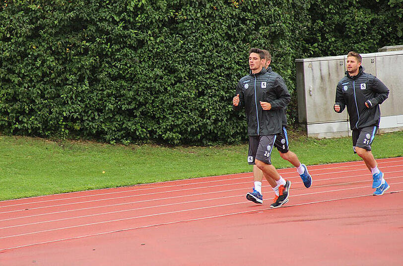 Die Spieler des TSV 1860 München bei Laktattest - die Bilder