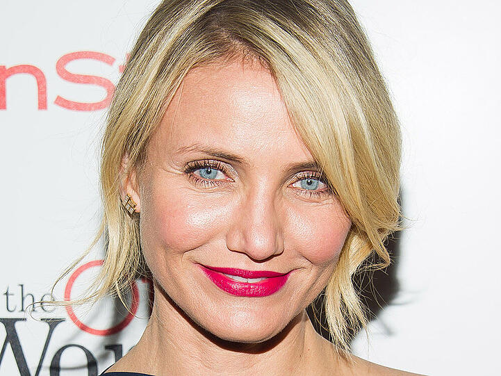Cameron Diaz ist eine Blondine, wie aus dem Buche: blaue Augen, roter Kussmund und ein unverwechselbares Lächeln