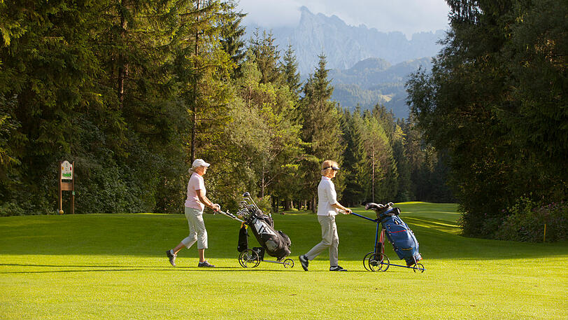 Der Tiroler Kaiserwinkl ist nach Kitzbühel eine der größten Golfregionen Österreichs.