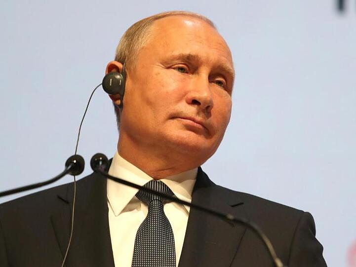 Kremlchef Putin, hier Mitte November, hatte die Ukraine als "Partei des Krieges" bezeichnet.