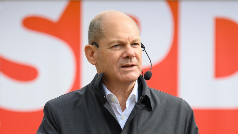 SPD-Kanzlerkandidat Olaf Scholz präferiert eine Koalition mit den Grünen.